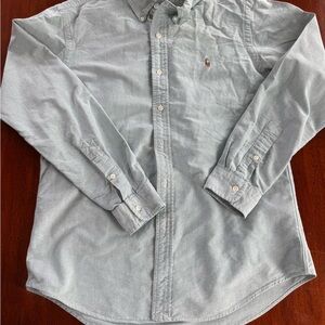 Ralph Lauren Men's Soft Blue Casual Shirt